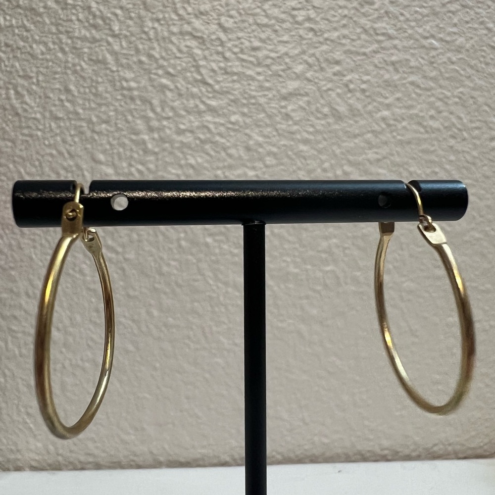 Gold and Silver Earrings - Picture 8 of 13
